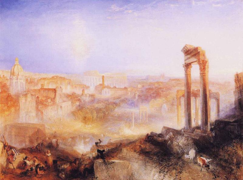 J.M.W. Turner Modern Rome France oil painting art